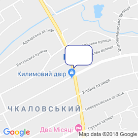 АСОТЕЛ на мапі АСОТЕЛ на мапі