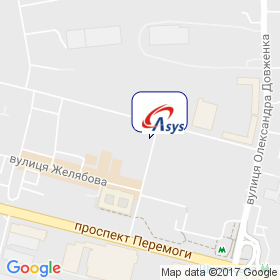 АСІС на мапі