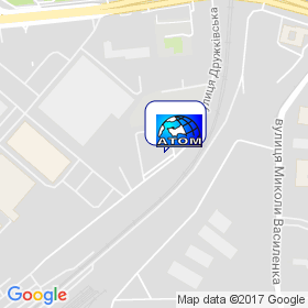 Фирма АТОМ на карте