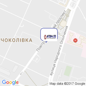 Атон-ЛТД на мапі