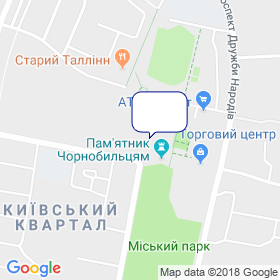 Береза О.Г. на мапі