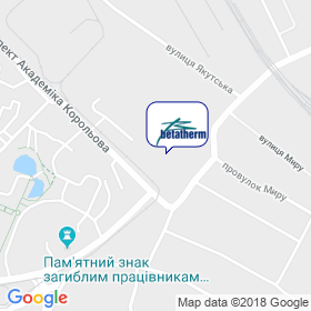 Betatherm на мапі