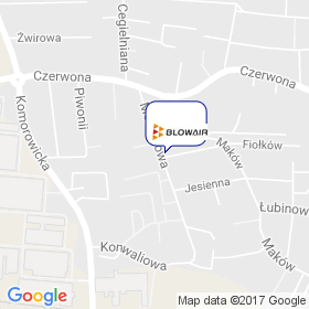 Blowair на карте Blowair на карте