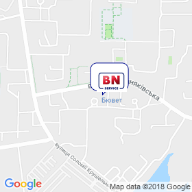 БН-Сервис Украина на карте БН-Сервис Украина на карте