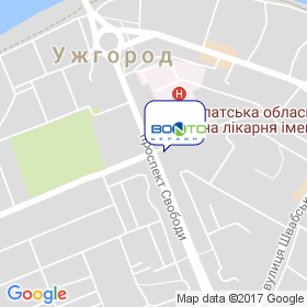 Бонто-Україна на мапі