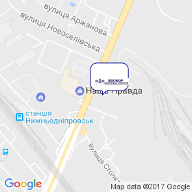 Босфор на мапі