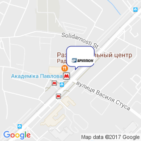 Бриллион на карте