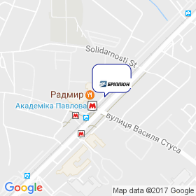 Брілліон на мапі