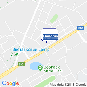 BUDERUS на карте BUDERUS на карте
