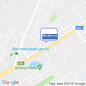 BUDERUS на мапі