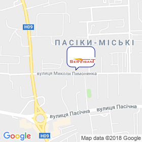 Шафото на мапі