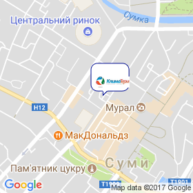 Климатерм на мапі