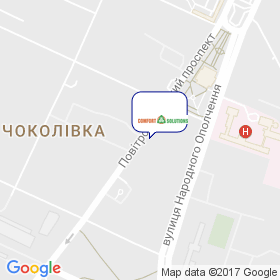 КОМФОРТНІ РІШЕННЯ на мапі