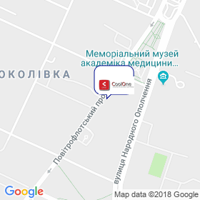 CoolOne на мапі CoolOne на мапі