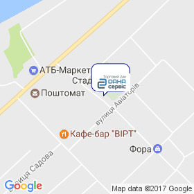 Дана Сервіс на мапі Дана Сервіс на мапі