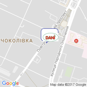 Машзавод, ТМ DANI на мапі