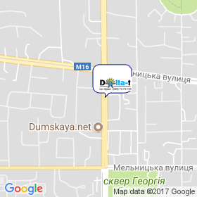 Дельта-Т на мапі
