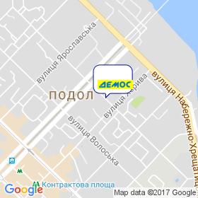 ДЕМОС на карте ДЕМОС на карте