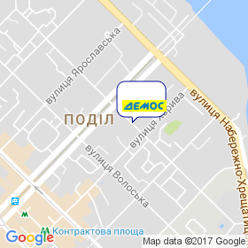 ДЕМОС на мапі