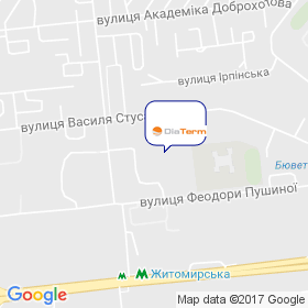 Диатерм на карте Диатерм на карте