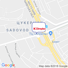 Димплекс на мапі