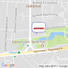 Домінекс ЛТД на мапі Домінекс ЛТД на мапі