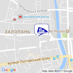 Домус будінвест на мапі