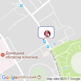 Донинстал на мапі