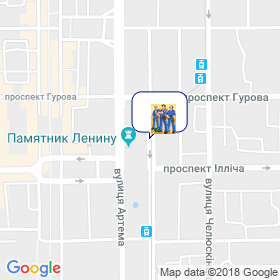 Донмонтажстрой на карте Донмонтажстрой на карте