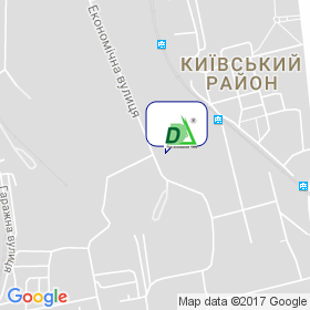 Завод Донпласт на мапі