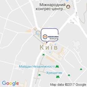 Ебро Арматурен ГмбХ, представництво на мапі