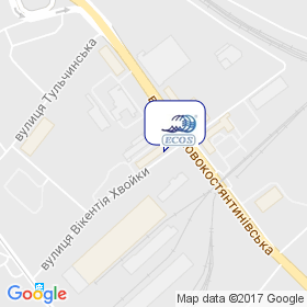 ЭКОС-УКРАИНА на карте ЭКОС-УКРАИНА на карте