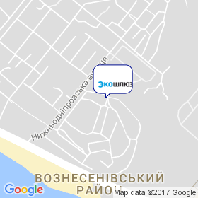 Екошлюз на мапі