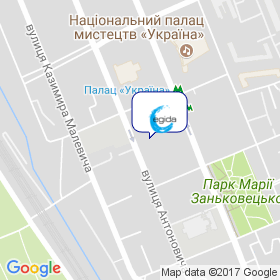 Егіда на мапі Егіда на мапі