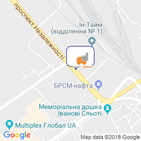 Елефант-комфорт на мапі