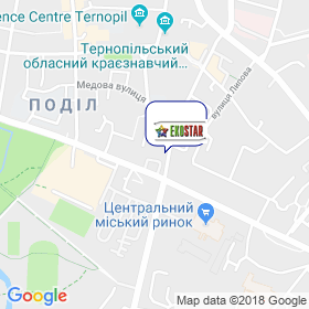 EKOSTAR на мапі