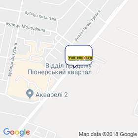 ЕКСБУД на карте ЕКСБУД на карте