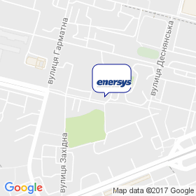 Энерсис Украина на карте Энерсис Украина на карте