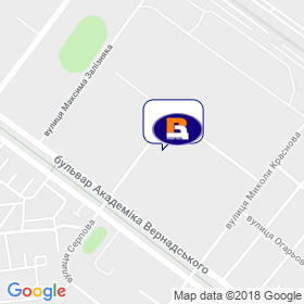 Віндор плюс на мапі