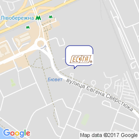 Енергозберігаючі технології та теплова автоматика «ЕСТА» на мапі