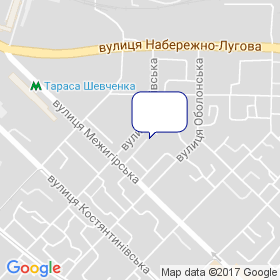 Єврокліма Центр на мапі Єврокліма Центр на мапі