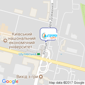 Євросервіс на мапі