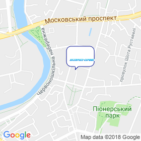 Експрес-Сервіс на мапі