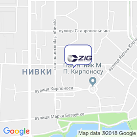 Фабрика ZIG на карте Фабрика ZIG на карте