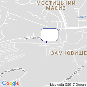 Глущук на мапі