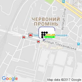 Завод Фрунзе на мапі