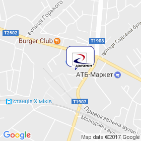 Галант на карте Галант на карте