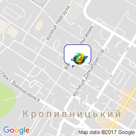 Гідро-Електроцентр на мапі