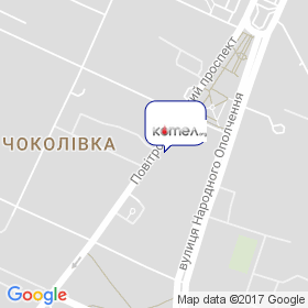 Гладун А. В. на мапі