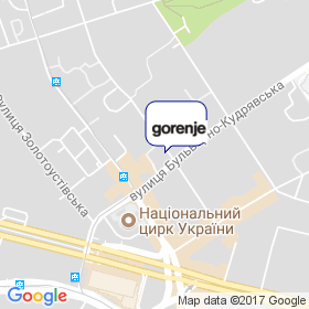 Gorenje Україна на мапі